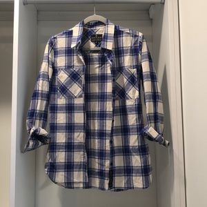 United By Blue Plaid Button Down